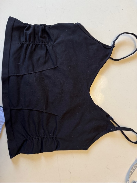 FP Movement by Free People Tops - Freepeople movement Black Cropped Tank Top with Ruched sides m/L